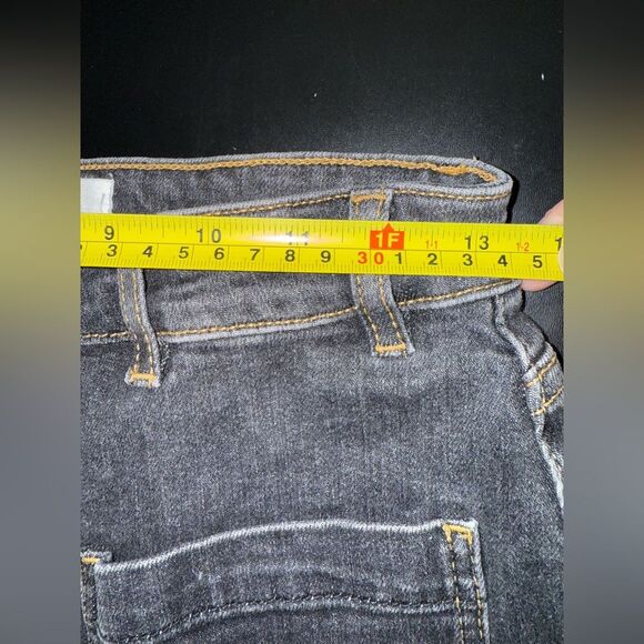 Ba&Sh Django High Rise Wide Leg Pocketed Jeans in Blackstone Size 2 (6US) EUC - Picture 11 of 13
